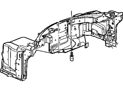 Dodge 5029188AA BRACKET Dash