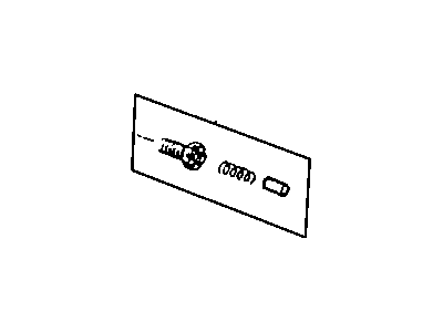 Jeep 83502890 PIN PACKAGE Camshaft Thrust
