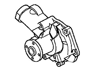 2002 Chrysler Sebring Water Pump - MD976464