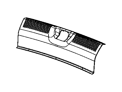 Mopar 1SW40DX9AA Rear Trunk Trim