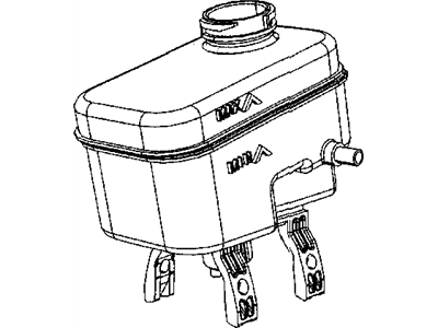 Jeep 68003618AA RESERVOIR Brake Master Cylinder