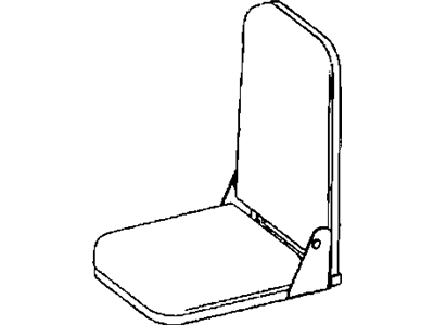 Dodge 1HF671F7AA SEAT COMPLETE Front