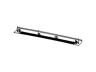 Jeep 5HS28BD1AD MOLDING Rear Header Upper
