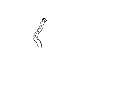 Jeep 55038027AE HOSE Radiator Outlet
