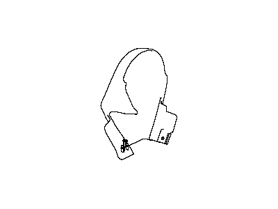 Dodge 1VB03XDVAA COVER Seat Recliner