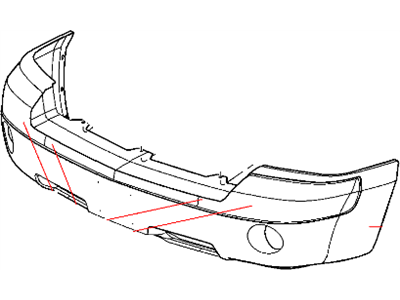 2006 Dodge Dakota Bumper - 5JL34TZZAE