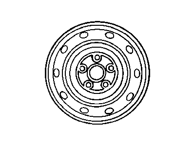 Dodge 4472537 WHEEL Steel
