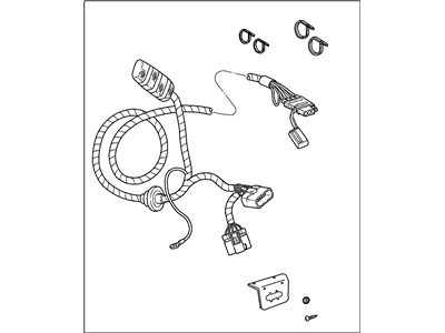 Jeep 82207290 WIRING PACKAGE Trailer Tow