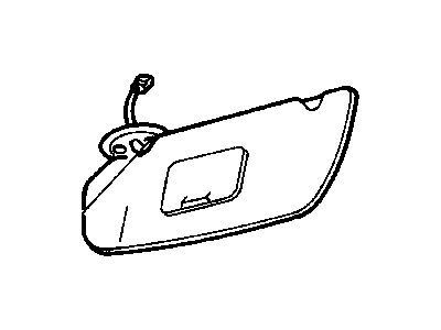 Dodge Durango Sun Visor - 5JV05TL2AA