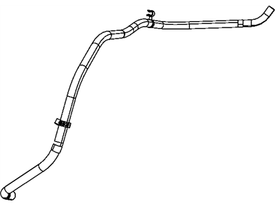 Dodge 6509368AA CLIP Brake Hose
