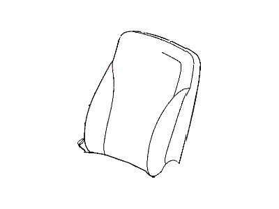 Chrysler 1MK821DAAA COVER Front Seat Back