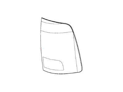 Mopar 55277414AC Lamp Tail Stop Backup