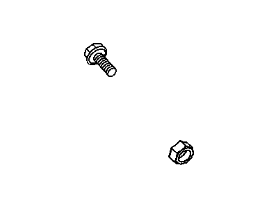 Jeep 6506676AA SCREW AND WASHER Hex Head M8x1.25x40