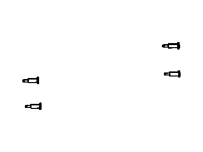 Jeep 68085367AA BOLT Torx Head M8x1.25x22.00 Mounts O/B Headrest Pivot Mechanism To Seat Back Frame