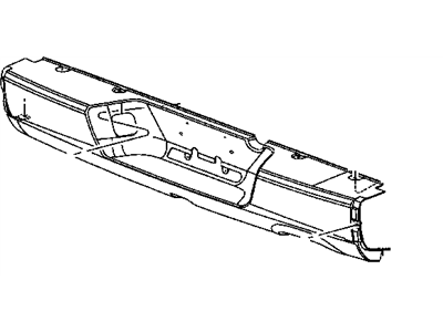Mopar 55077358AC Inner Bracket, Rear Outer Passenger Side