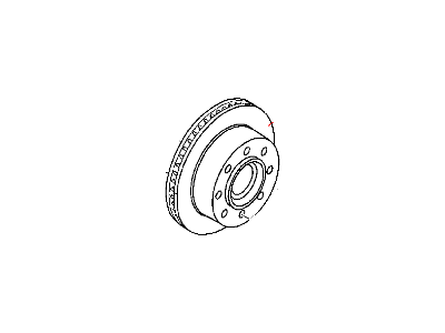 Dodge 52121050AA ROTOR Brake Front
