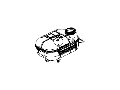 Mopar 55111471AD Bottle Coolant Recovery
