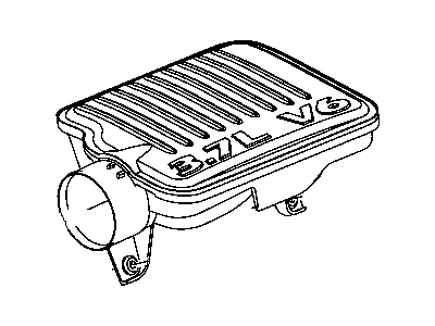 Dodge 4880328AC RESONATOR Air Cleaner