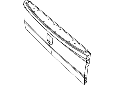 Ram 55277397AE TAILGATE