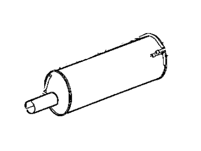 2003 Dodge Ram 2500 Muffler - 52103510AC