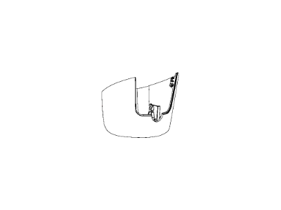 Ram 5500 Mirror Cover - 1YW13DX9AB