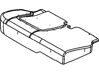 Jeep ZP041DVAA COVER AND PAD Cushion 65%