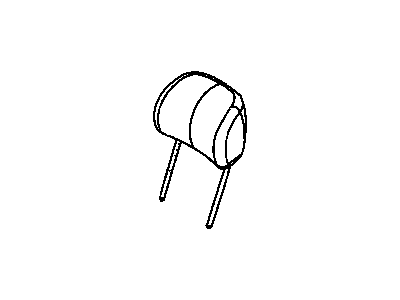 Jeep XG561L5AA HEADREST Rear