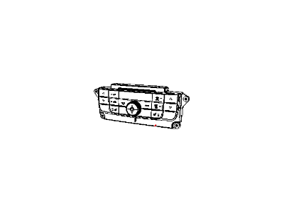 Dodge 55111865AG CONTROL A/C And Heater