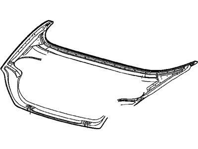 Dodge 4865482AB DECKLID