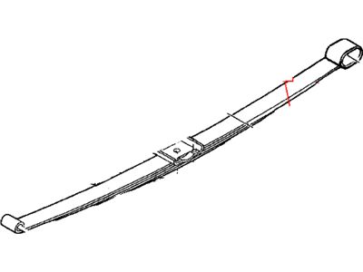 Chrysler Leaf Spring - 5006305AA