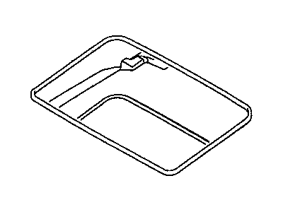 Chrysler MR641704 TRIM Sunroof opening