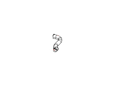 Chrysler 55111387AB HOSE Radiator Inlet