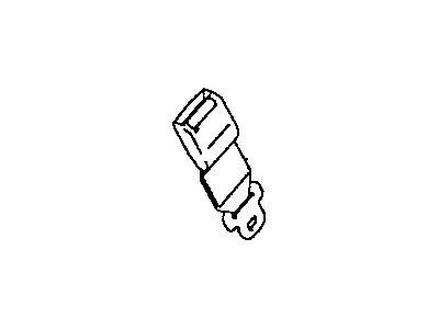 Mopar MB544777 Belt, Front Seat (Canada Only)
