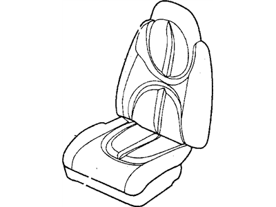 Dodge Durango Seat Cushion - XB501L5AA