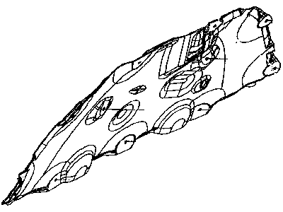 Chrysler 4724957AC SILENCER Hood