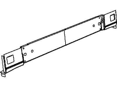 Ram 5109044AB PANEL Liftgate Opening Lower
