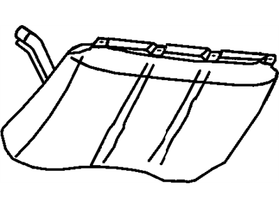 Jeep 52100427AG TANK Fuel