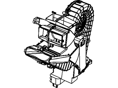 Ram 68057719AA HOUSING A/C And Heater