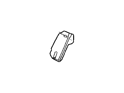 Chrysler 4628219AB SUPPORT Footrest