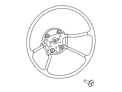 Jeep 1SY09SB5AC WHEEL Steering