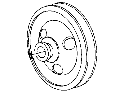 Chrysler 4573747 PULLEY Power Steering Pump