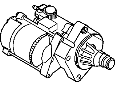 Chrysler Voyager Starter Motor - 4686111AC