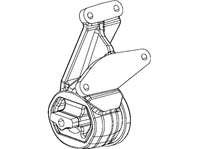 Ram Engine Mount - 68089042AB