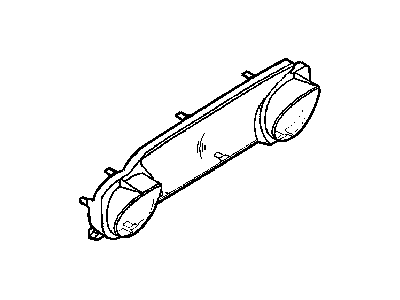 Chrysler MR471749 LENS Cluster