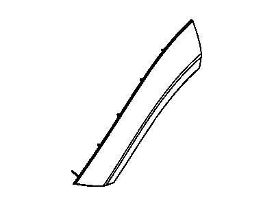 Mopar 5KH54TZZAA Applique Rear Door