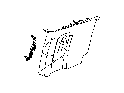 Chrysler 55350982AC ADJUSTER Seat Belt Turning Loop