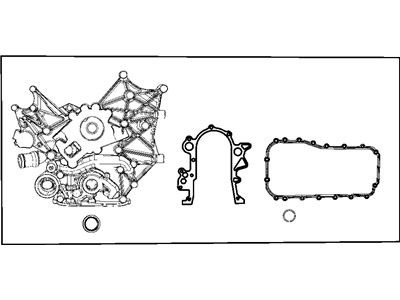 Mopar 68003438AB Cover Kit Timing Includes All Parts In The Box
