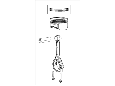 Chrysler Piston - 5191337AA