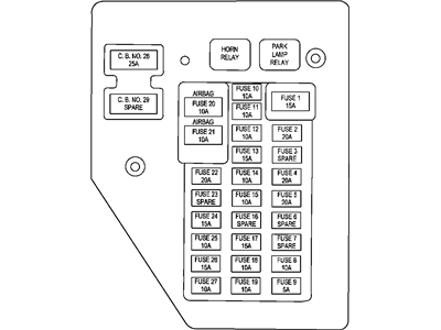 Mopar 56049035AB Junction Block Relay