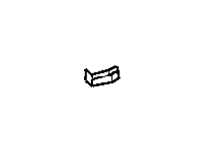 Mopar 5097972AA Reinforcement Rear Floor Pan Closure To Spare Tire Closure